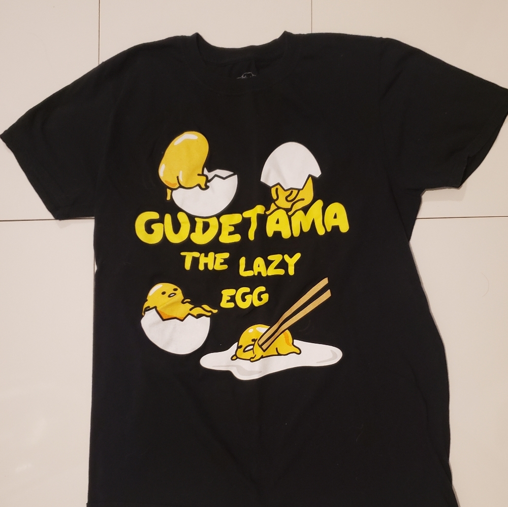 2/$25 🕷️ Gudetama the lazy egg tee